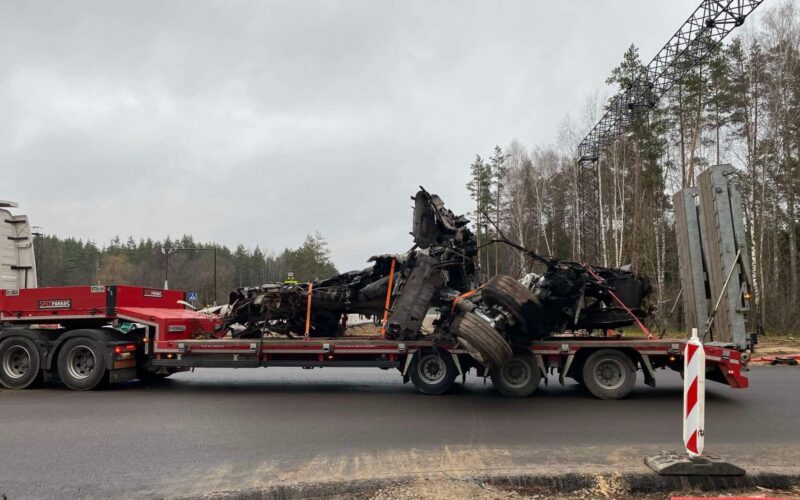 DHL crash in Vilnius