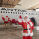 Santa with an aircraft