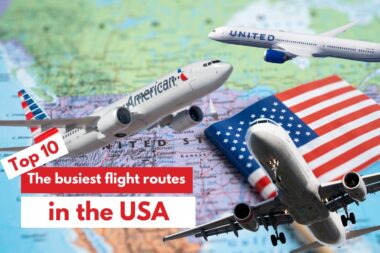 busiest flight routes usa 2024