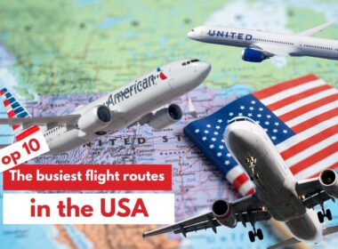 busiest flight routes usa 2024