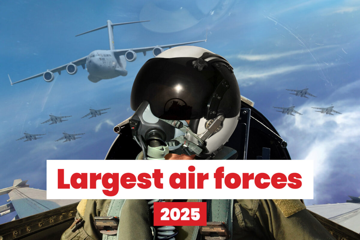 The world's largest air forces