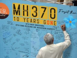 10th anniversary of the missing Malaysia Airlines MH370 flight