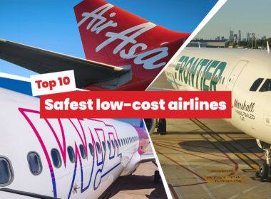 Top 10 safest low-cost carriers in the world 2025