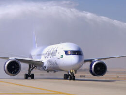 Riyadh Air B787 test aircraft