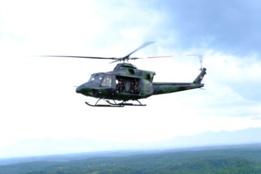 Bell 412 EP helicopter