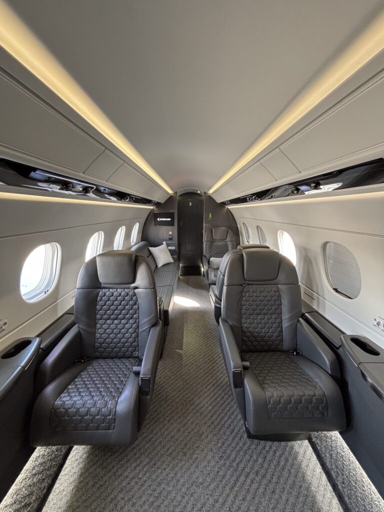 Embraer Praetor 600 cabin