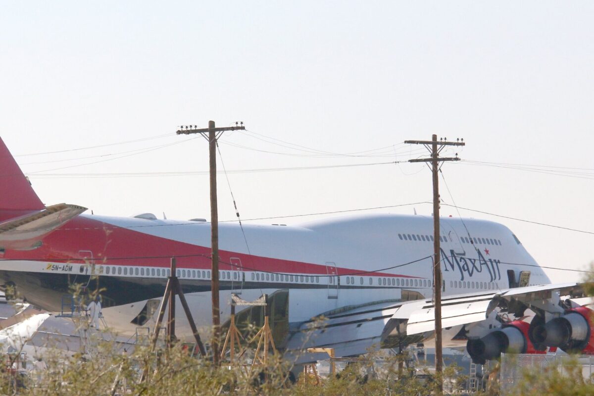 Max Air aircraft B747