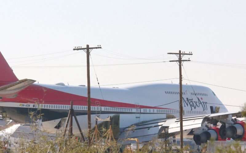 Max Air aircraft B747