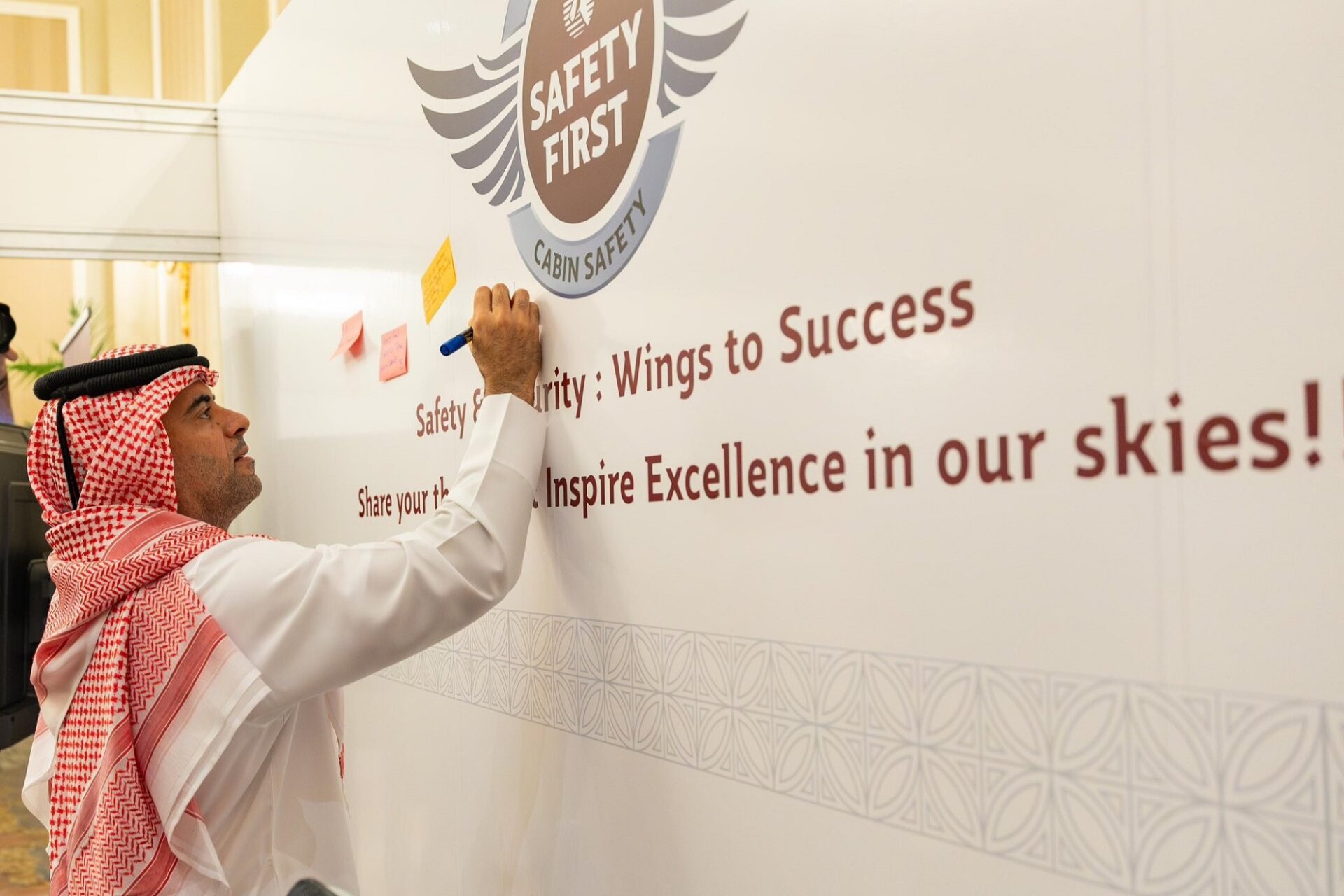 Qatar Airways CEO opens safety and security awareness event