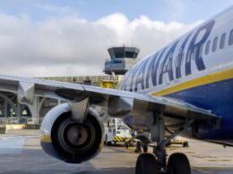 Ryanair aircraft Porto Airport