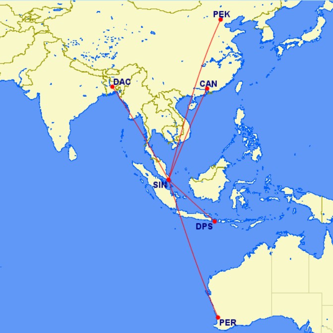 9V SDA routes