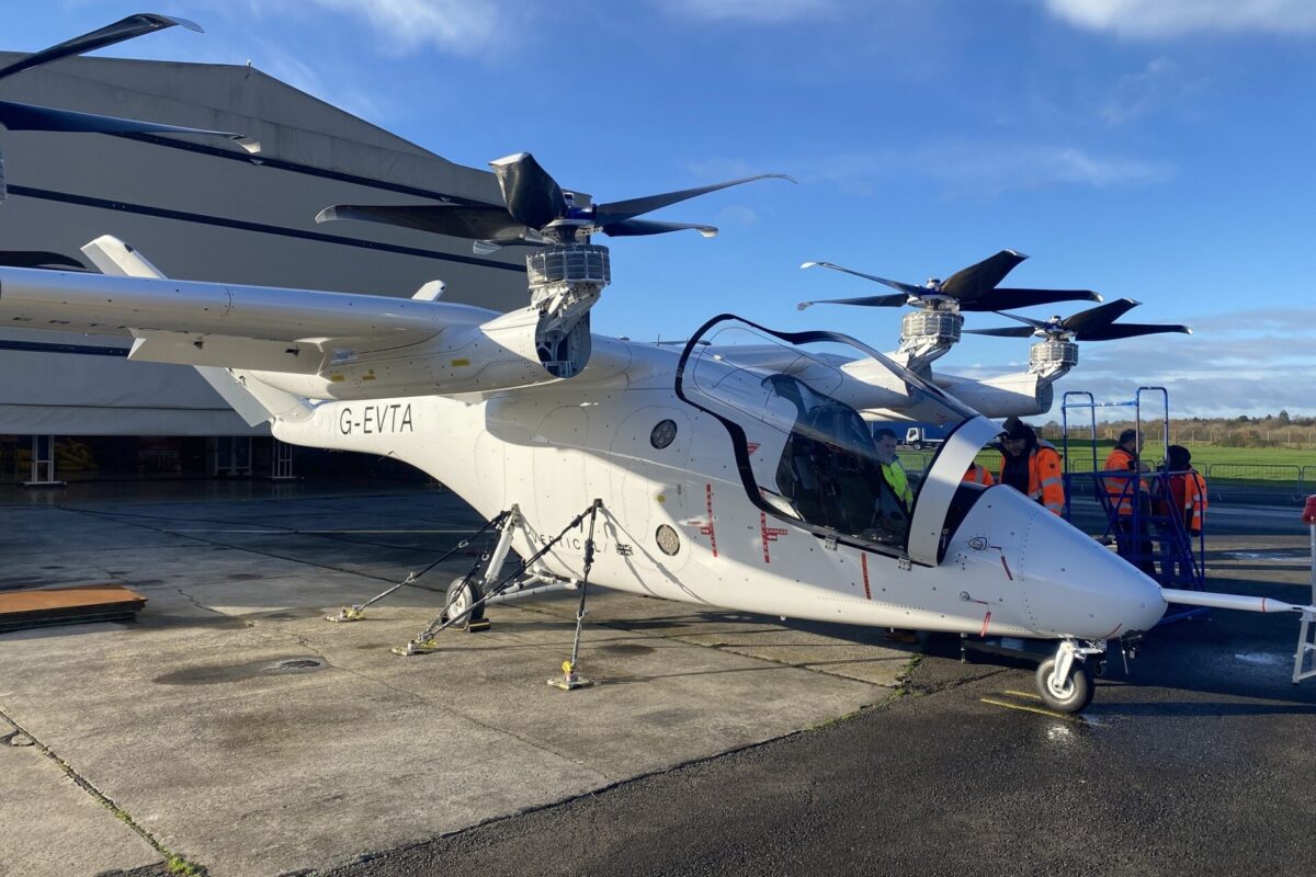 Vertical Aerospace VX4 eVTOL aircraft