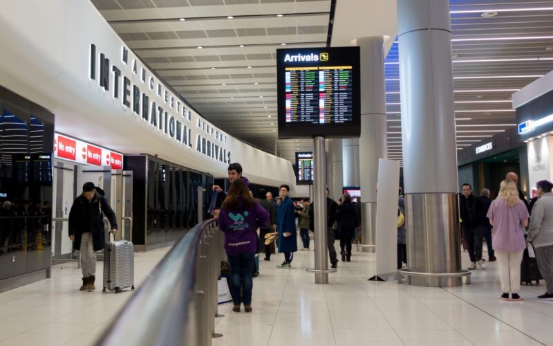 Terminal 2 of Manchester Airport