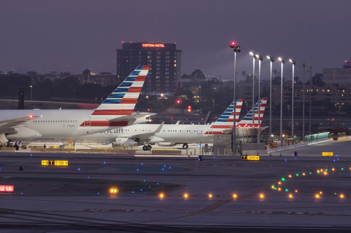 Aircraft at LAX Airport