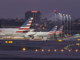 Aircraft at LAX Airport