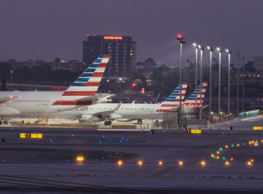 Aircraft at LAX Airport