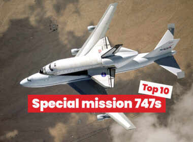 Top 10 special mission Boeing 747s