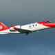 Jet Rescue Learjet 55 air ambulance