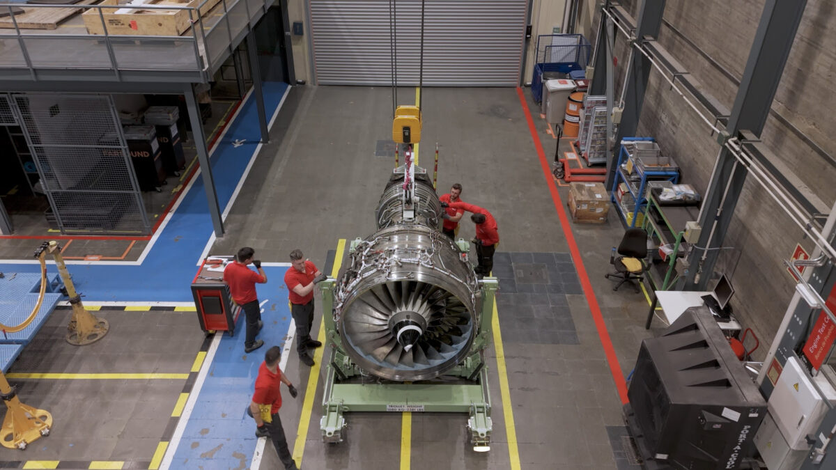 Iberia engine tests