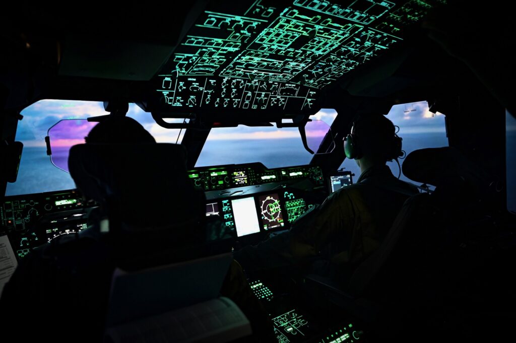 French Air and Space Force A400M pilots