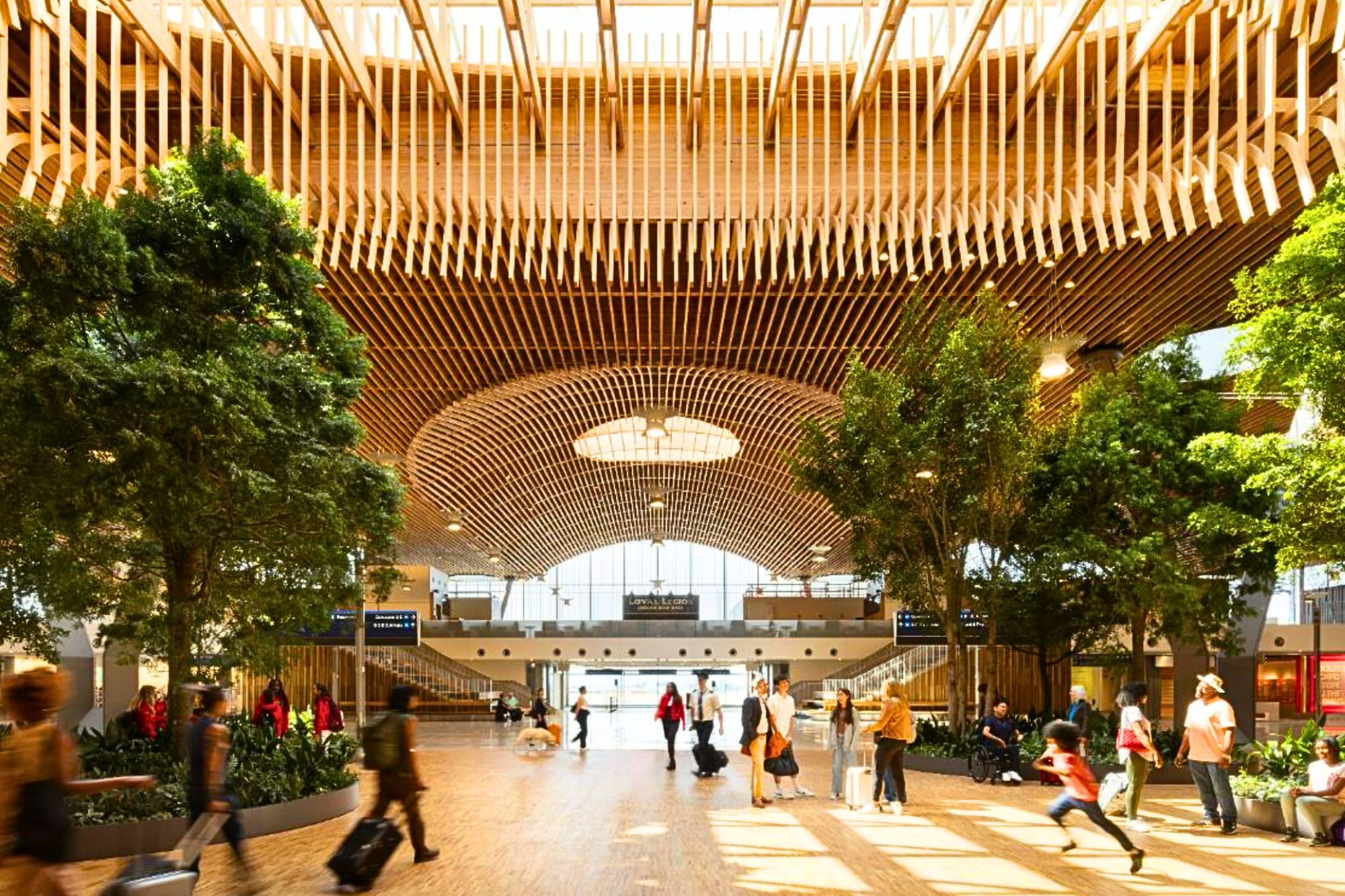 Breathtaking: Portland Airport unveils its new main terminal