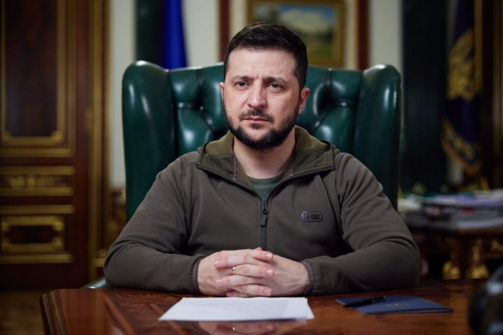 Ukrainian President Volodymyr Zelenskyy