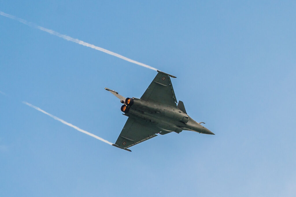 A Dassault Rafale fighter of the French Air Force