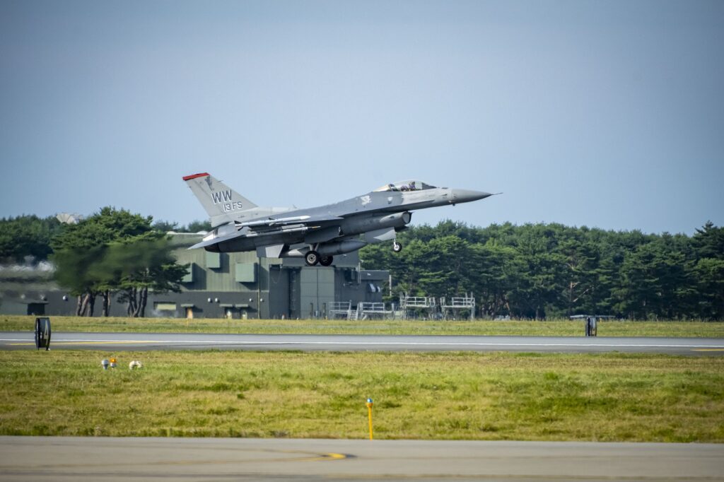 Misawa Air Base F-16 fighter