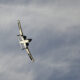 A flight display of the A-10C Demonstration Team