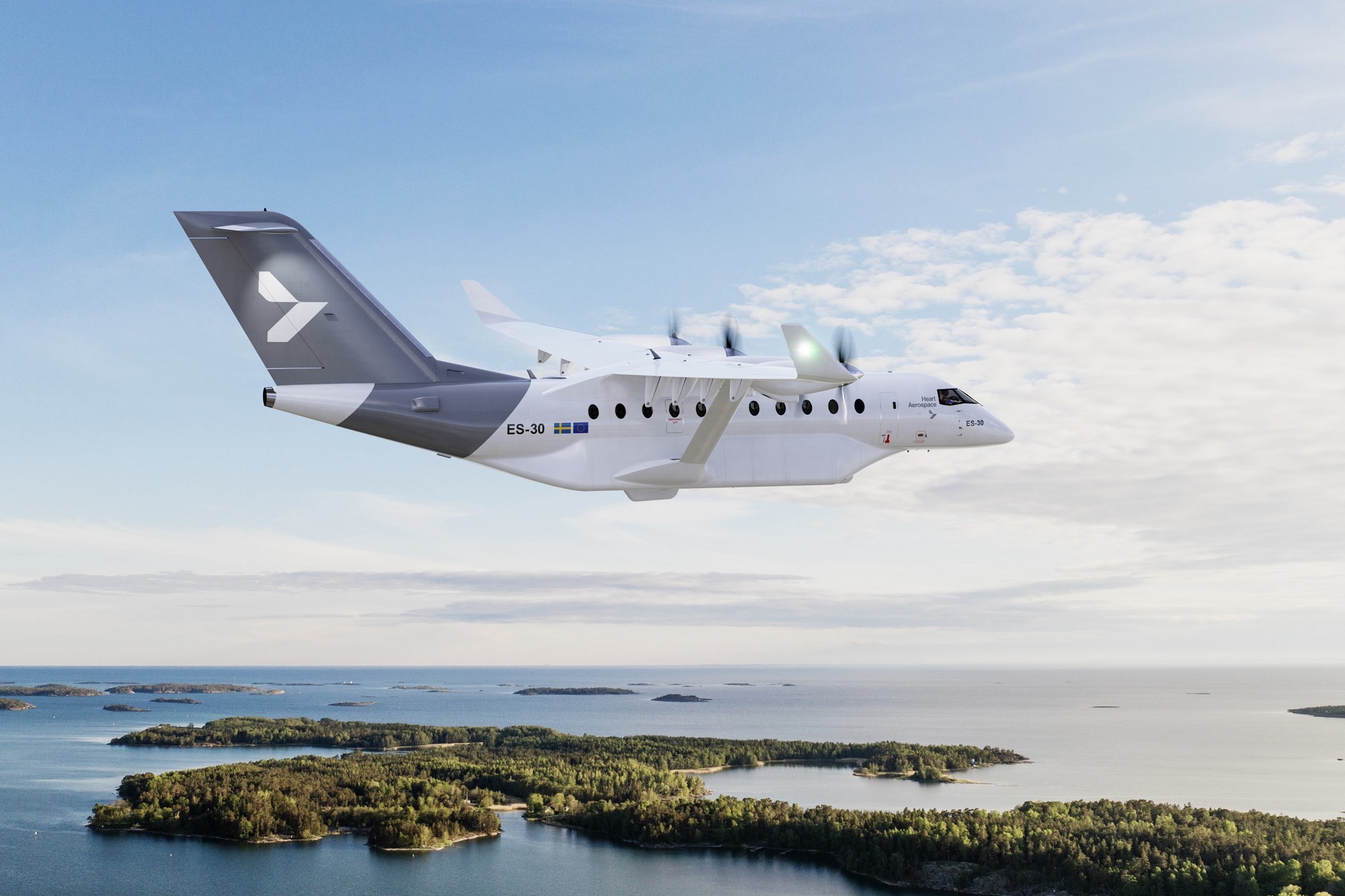 Heart Aerospace Receives Order For 40 Es 30 Electric Aircraft Aerotime