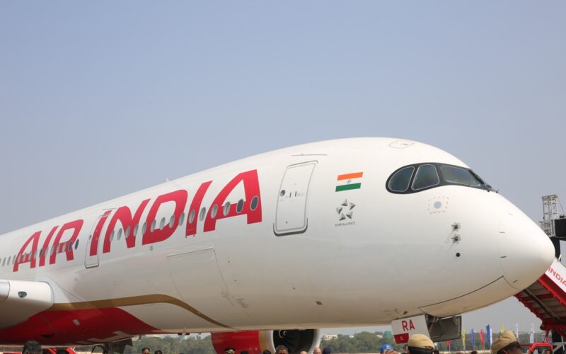 India:,On,18th,January,,2024.,Air,India's,First,A350-900,Aircraft