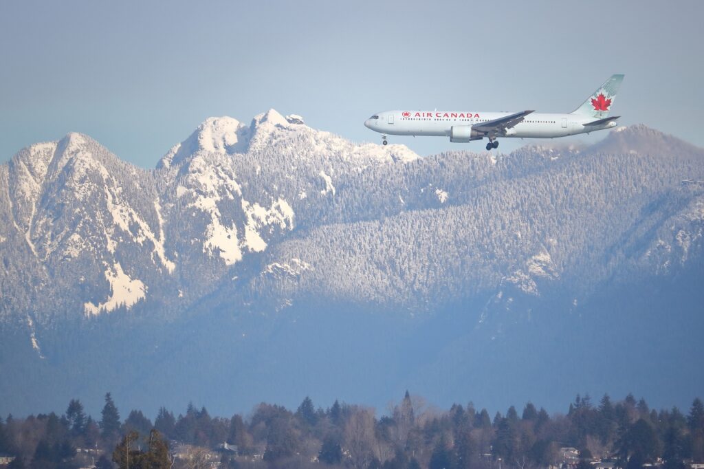 Air Canada denied that it was hiking up prices from a wildfire affected region