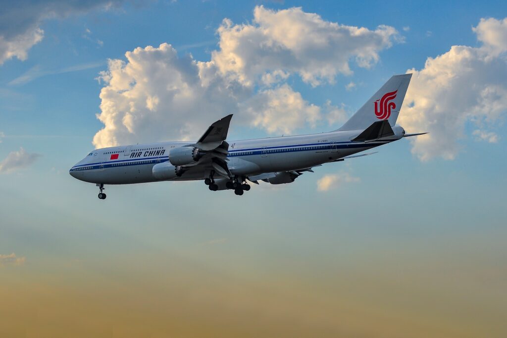 Air China Boeing 747 8