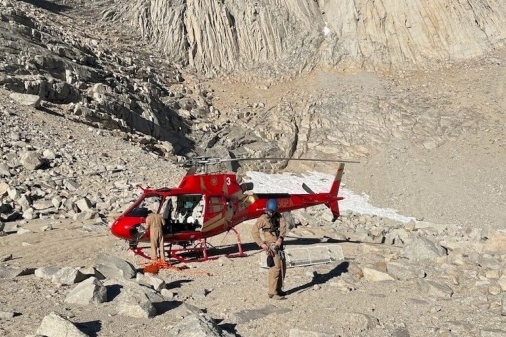 Air France pilot death rescue helicopter