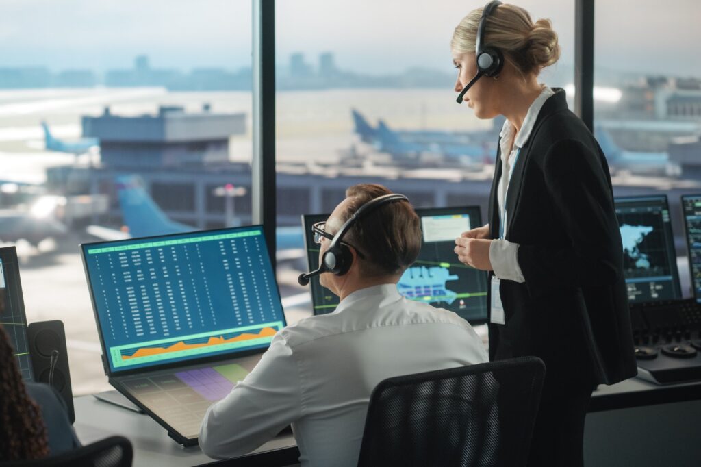 Air traffic controllers