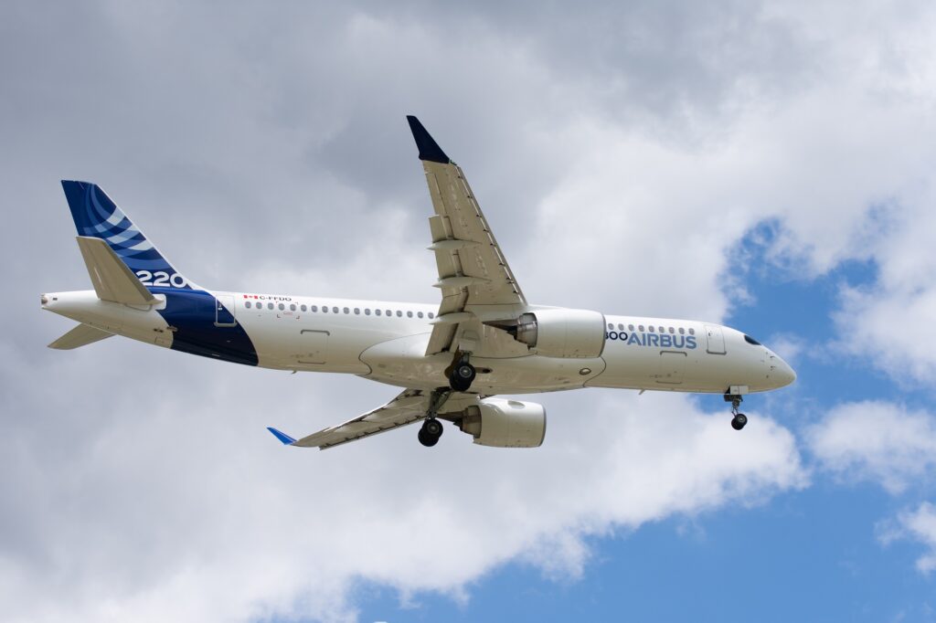 GE Aerospaces executive indicated interest in providing a second option for the stretched Airbus A220 500