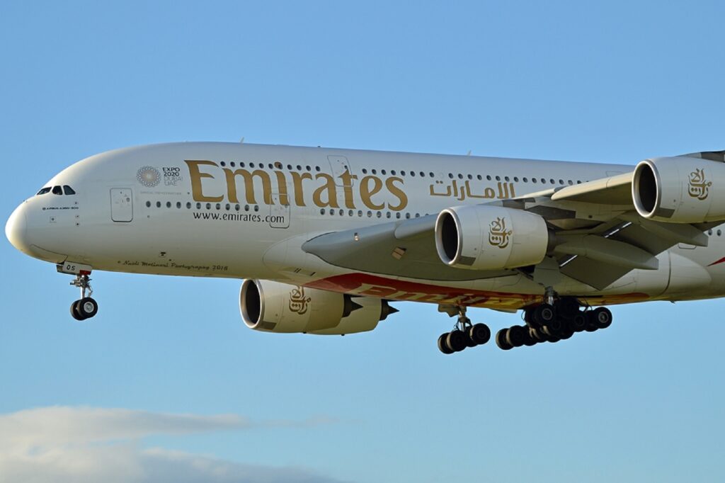 Airbus A380 Emirates A6-EOS