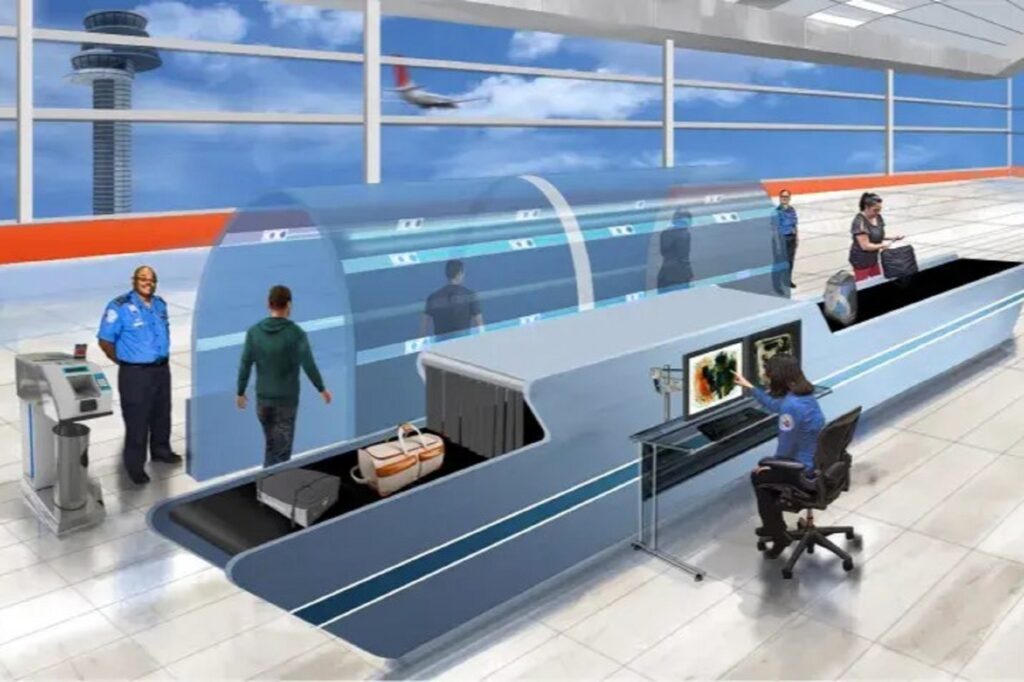 Airport self screening future concept