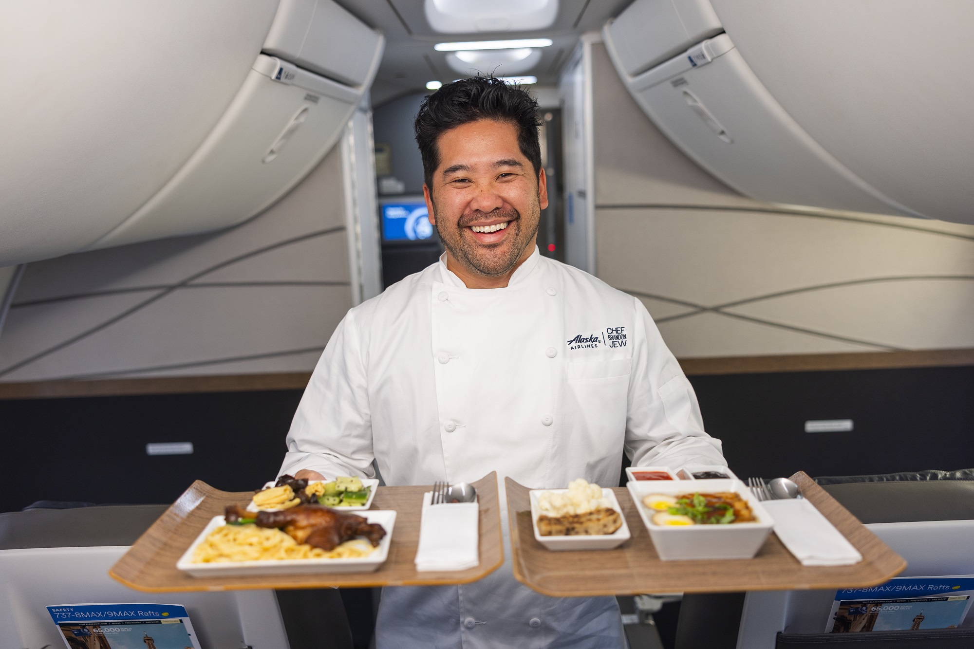 New Michelin-starred menu introduced on Alaska Airlines route