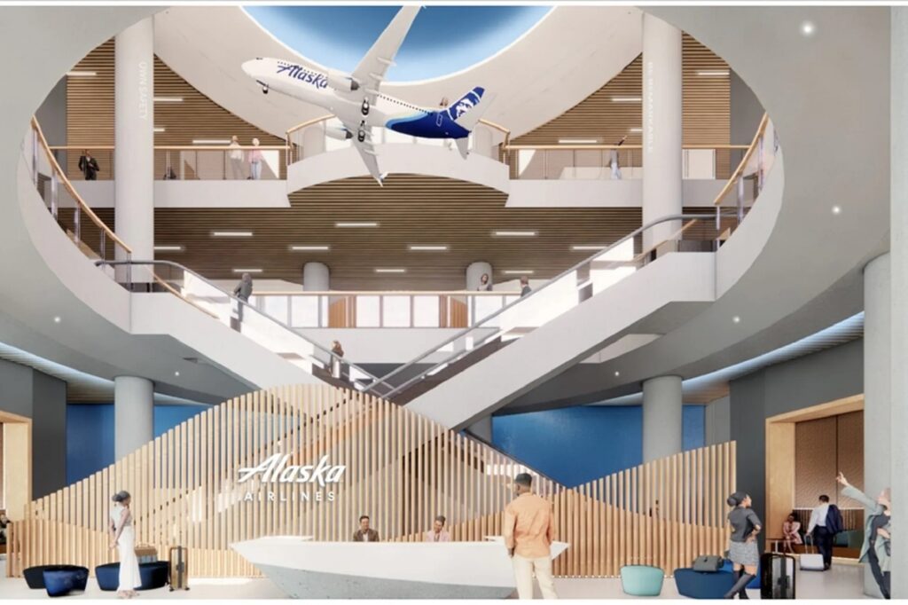 Alaska Airlines new facility