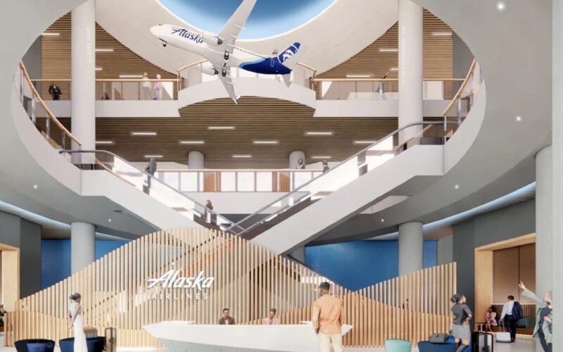 Alaska Airlines new facility