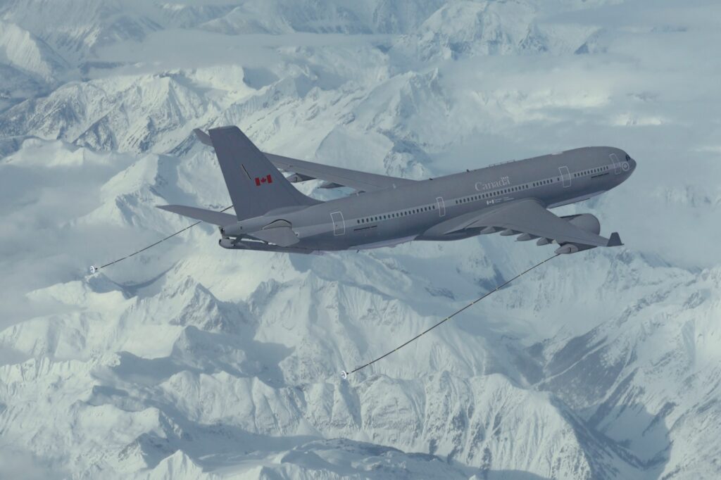 An Airbus A330 MRTT ordered by Canada