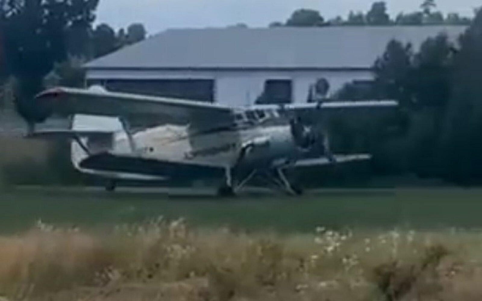 Antonov An 2 Pilot Crashes Into Trees To Miss Traffic Video