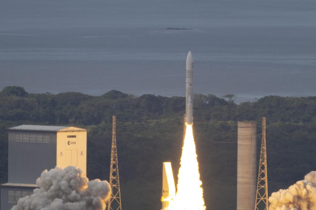 Ariane 6 heavy-lift rocket inaugural launch