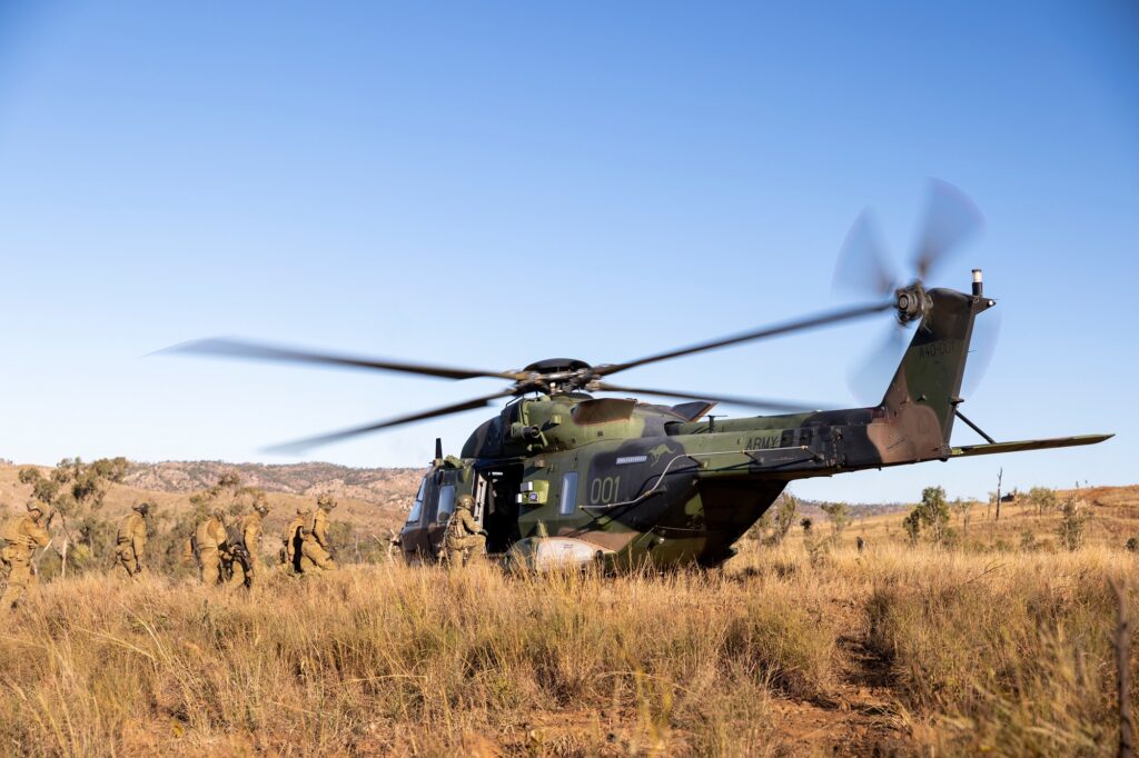 Australian Army NH90 helicopter