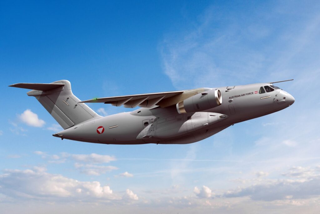 Austrian C-390 Millennium airlifter