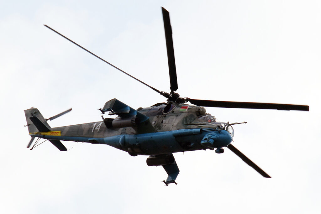 Belarusian Air Force Mi-24 Hind