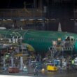 Boeing 737 MAX assembly line in Renton