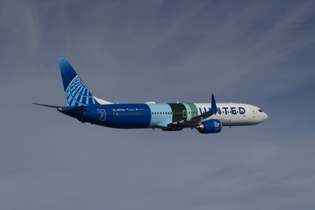 Boeing 737 ecoDemonstrator NASA United Airlines