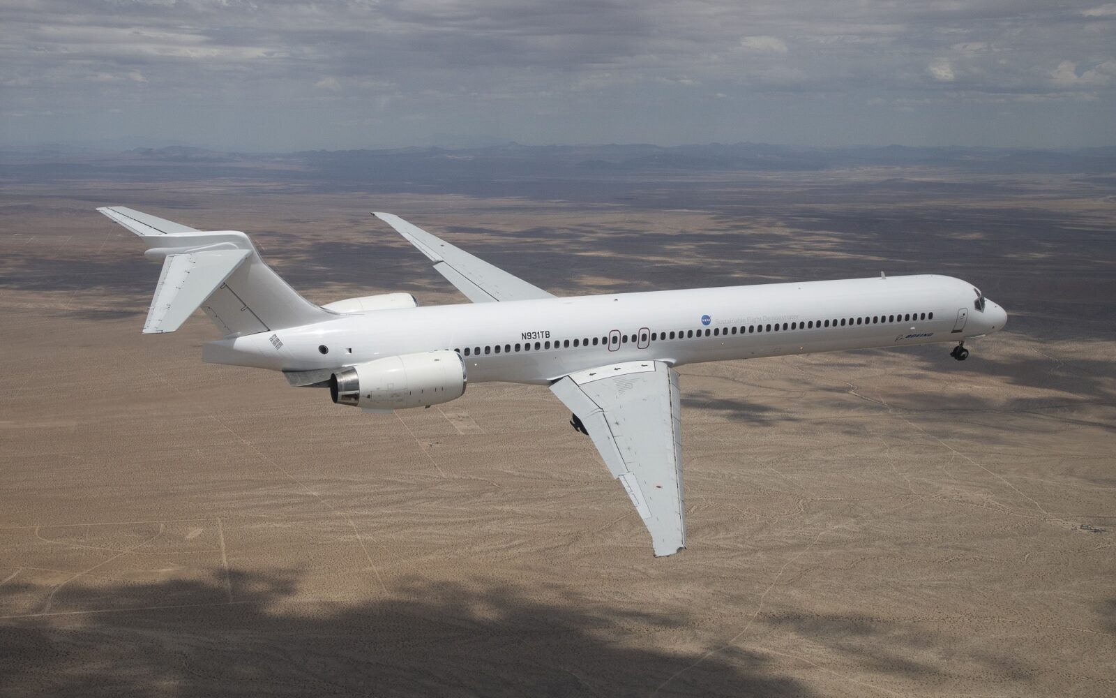 MD-90 Arrives At Boeing For Transformation Into NASA’s X-66A